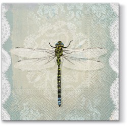 Romantic Dragonfly serwetka 33x33 cm