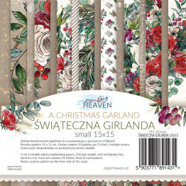 Świąteczna Girlanda - zestaw SMALL 15x15cm - Paper Heaven