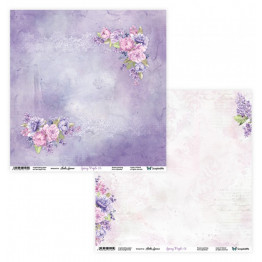 Spring Purple 03/04 papier dwustronny 30,5x30,5cm ScrapAndMe