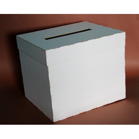 Pudełko na koperty, telegramy ślubne 24x24x20 cm