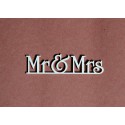 Tekturka napis Mr&Mrs 24a