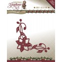 Wykrojnik Amy Design - Christmas Greetings - Poinsettia Corner